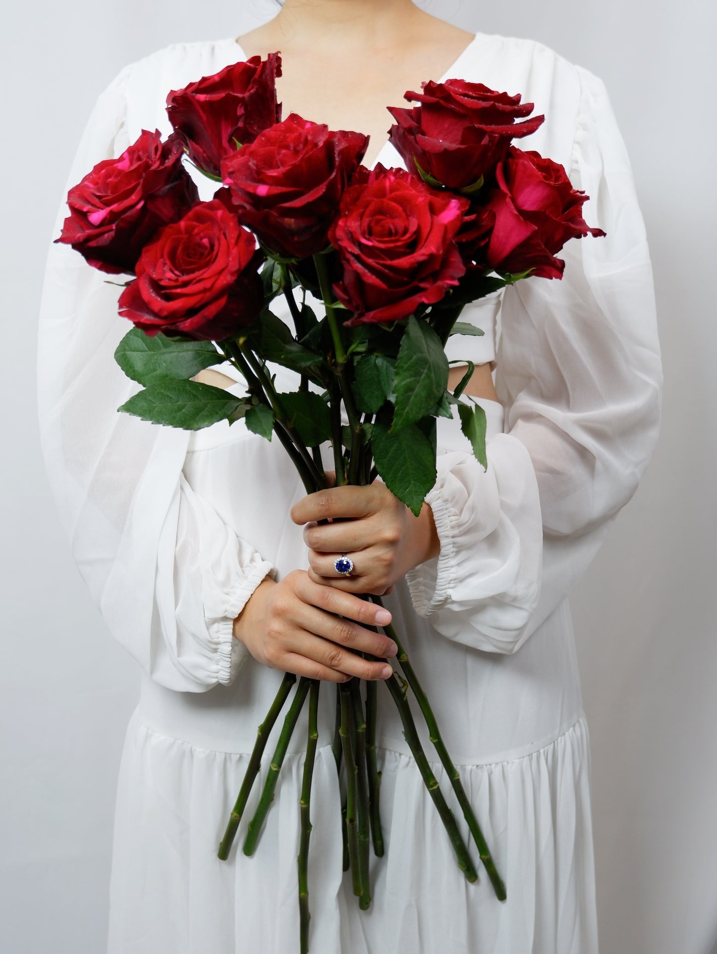 Valentine's Day - Single Ecuadorian Rose - Farm-Sook Flowers & Coffee