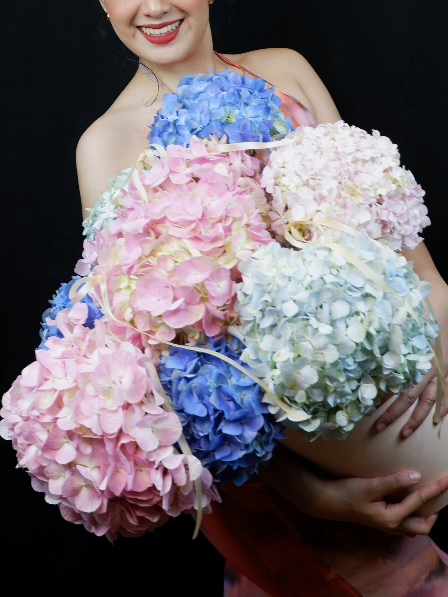 Valentine's Day - Forest Hydrangea Basket - Farm-Sook Flowers & Coffee