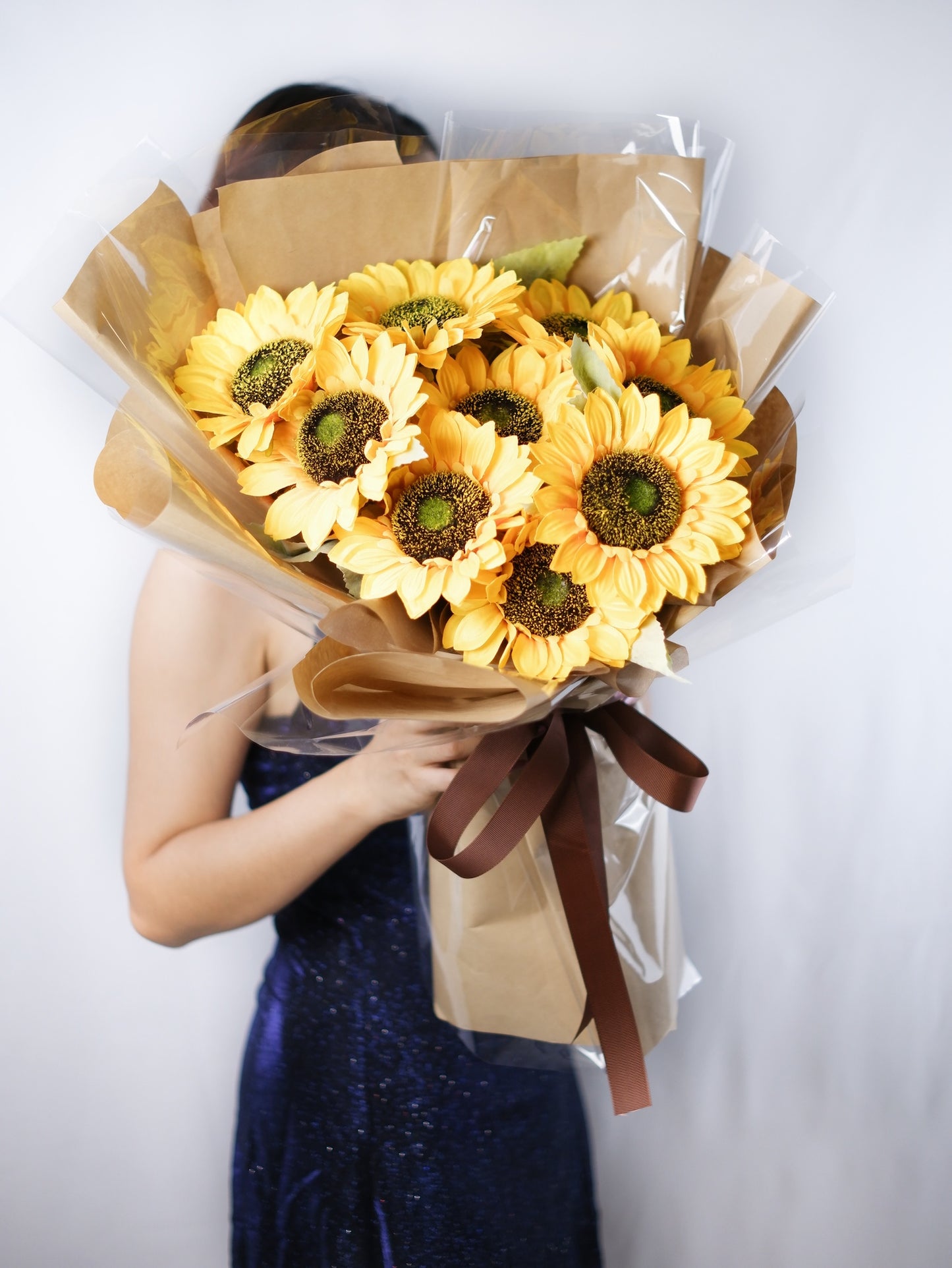 Bouquet of Sunflowers - Silk Flowers - Farm-Sook Flowers & Coffee