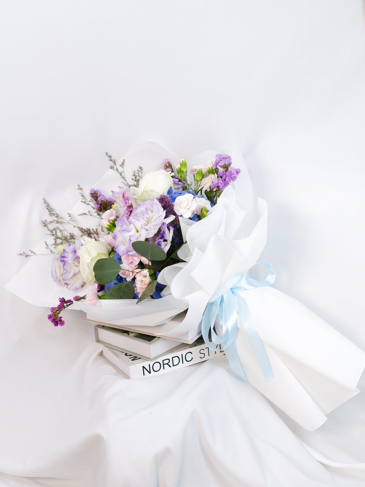 Bouquet of Blooming Pastel Delight - Farm-Sook Flowers & Coffee