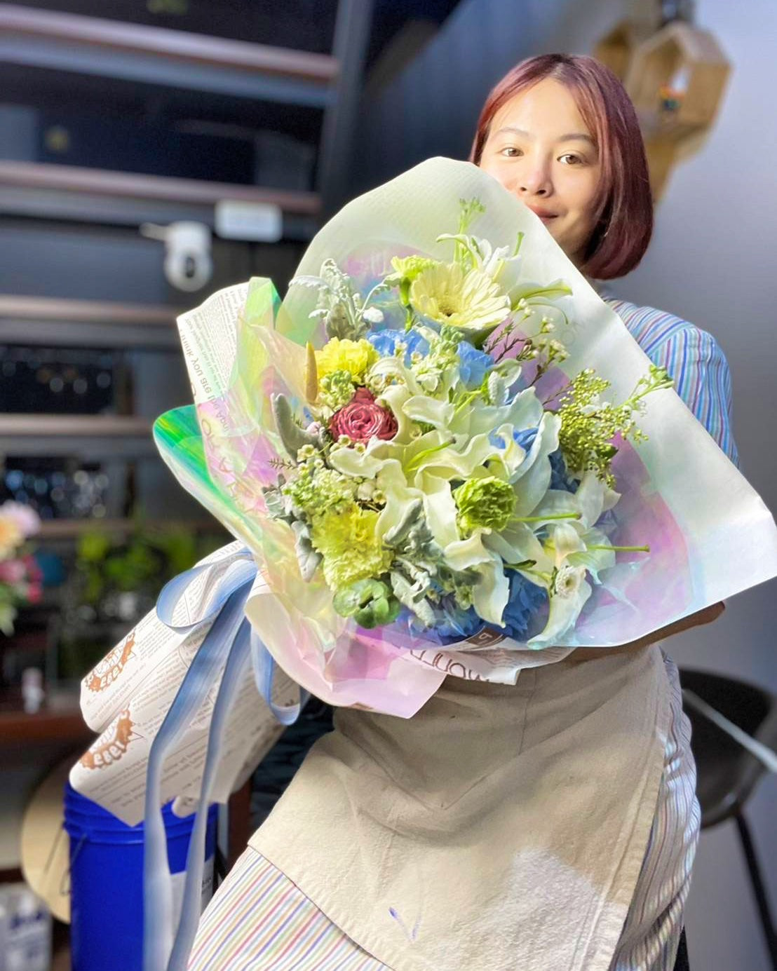 Bouquet of Graceful Medley - Farm-Sook Flowers & Coffee