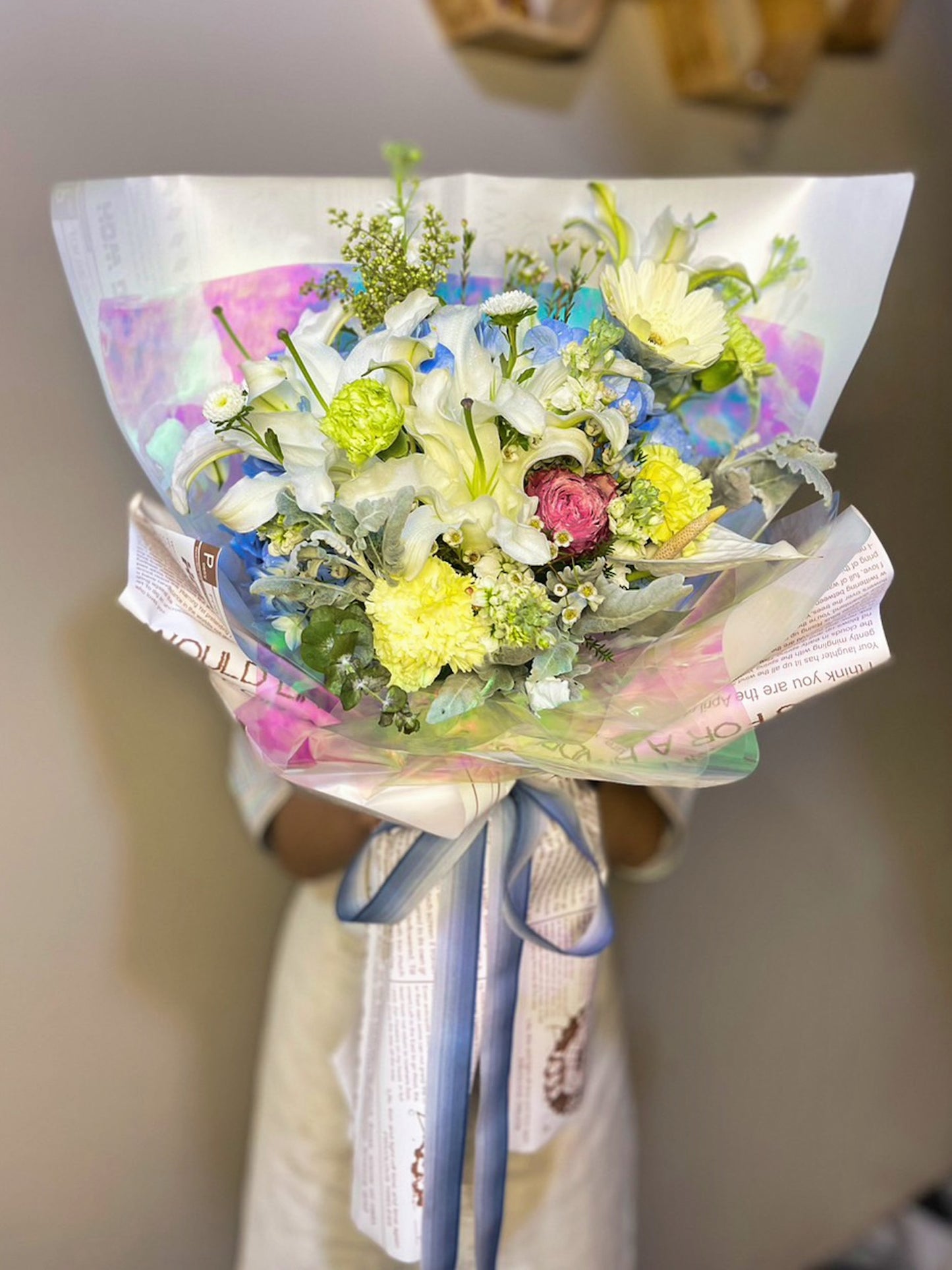 Bouquet of Graceful Medley - Farm-Sook Flowers & Coffee