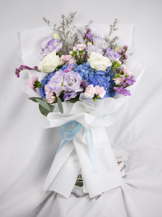 Bouquet of Blooming Pastel Delight - Farm-Sook Flowers & Coffee