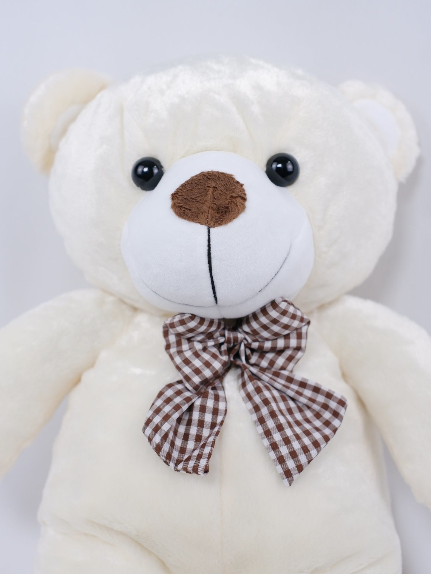 20in cream teddy bear - Farm-Sook Flowers & Coffee