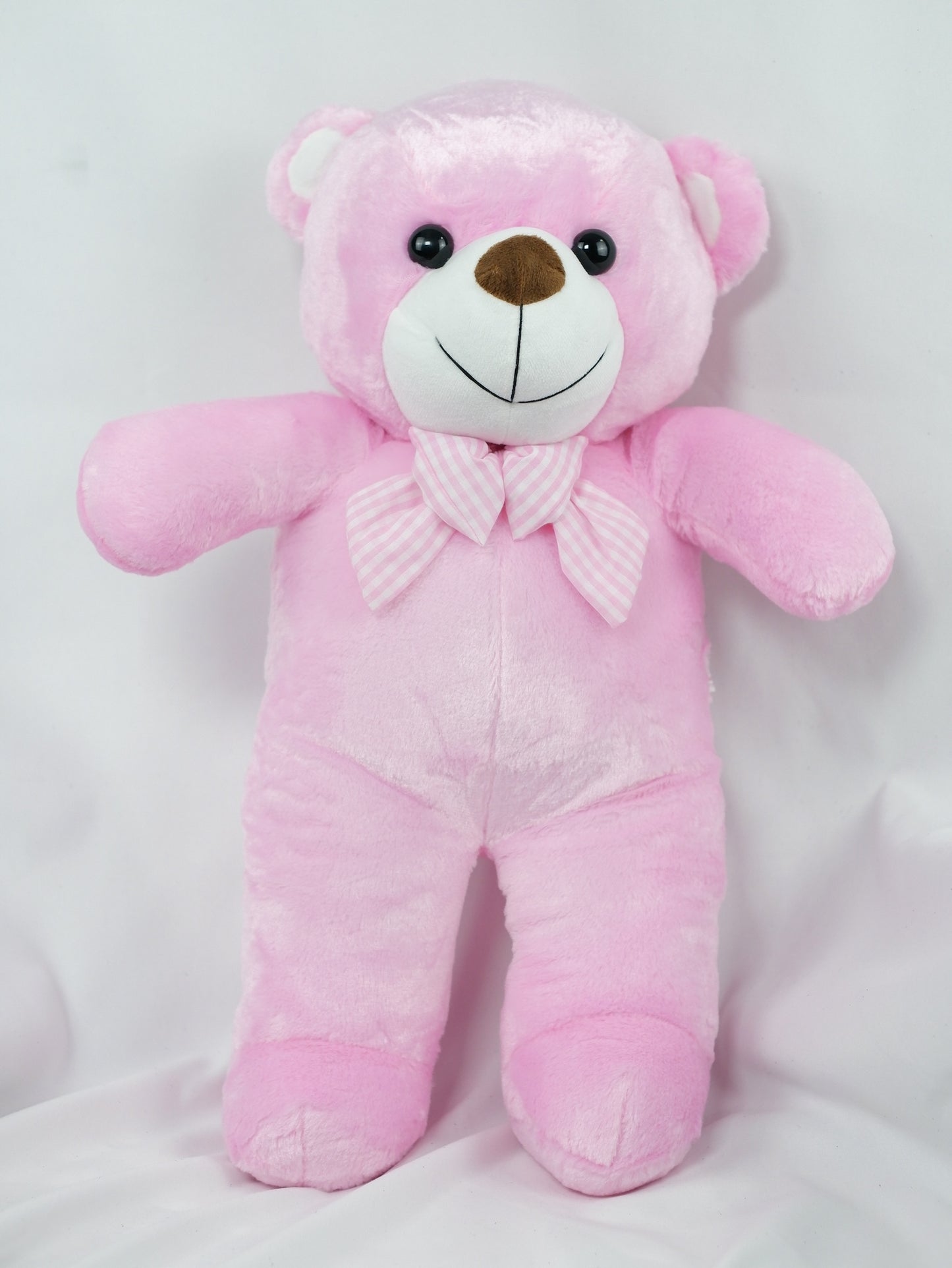 20in pink teddy bear - Farm-Sook Flowers & Coffee