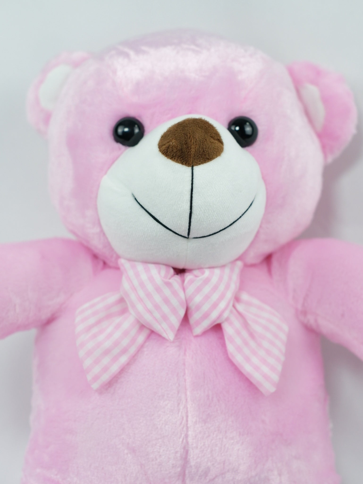 20in pink teddy bear - Farm-Sook Flowers & Coffee