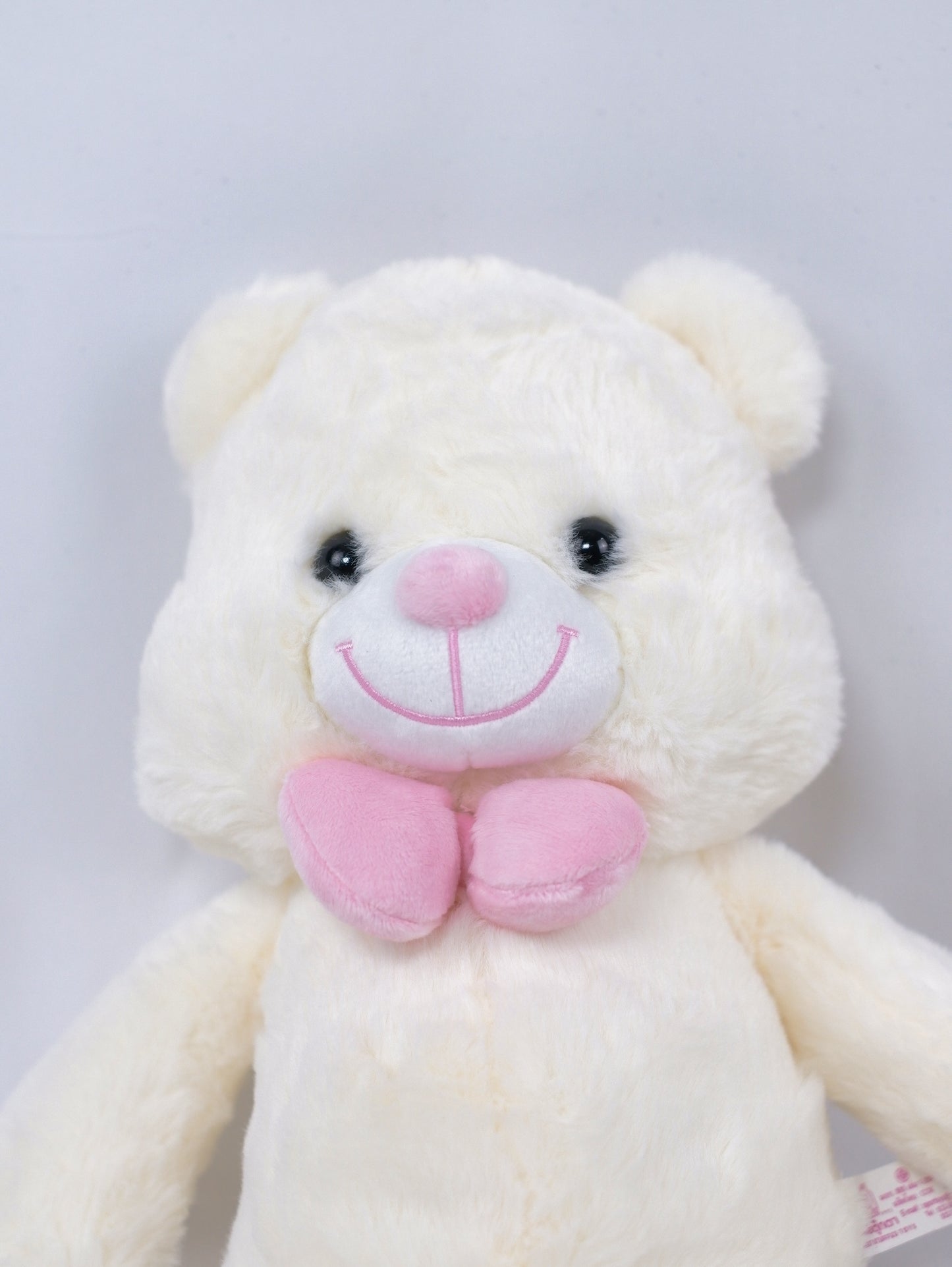 Smiling cream 15in teddy bear - Farm-Sook Flowers & Coffee