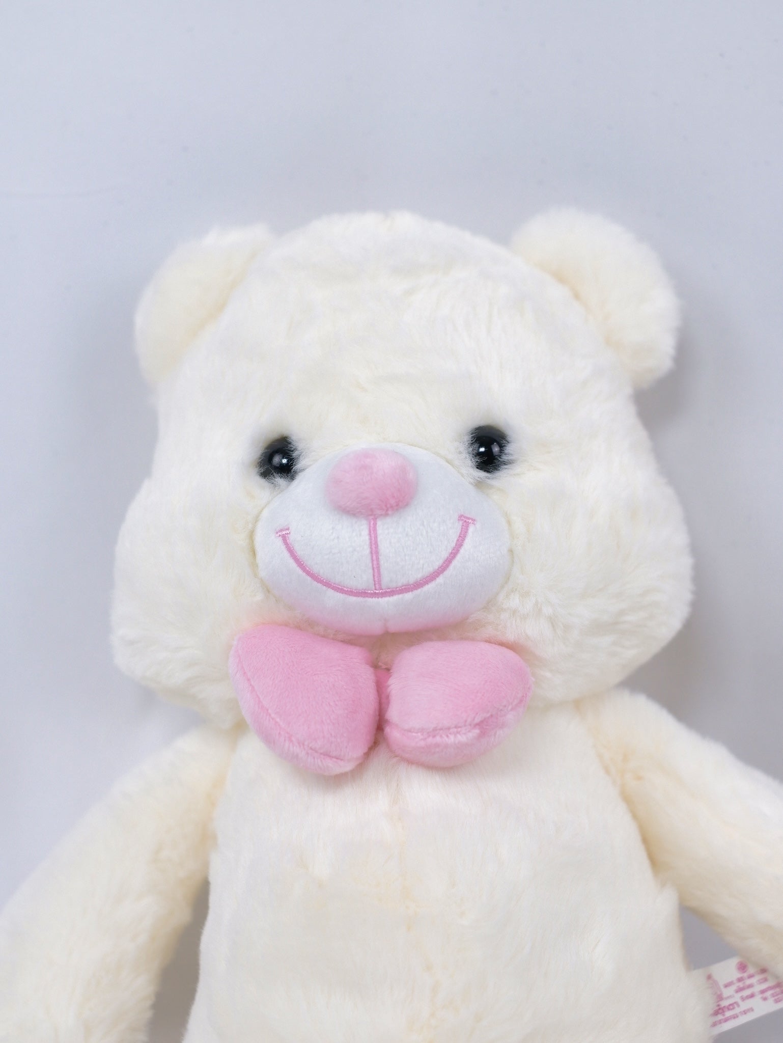 Smiling cream 15in teddy bear - Farm-Sook Flowers & Coffee