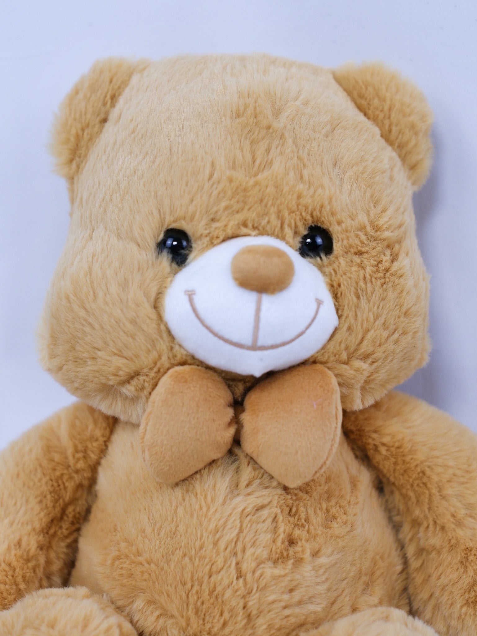 Smiling brown 15in teddy bear - Farm-Sook Flowers & Coffee