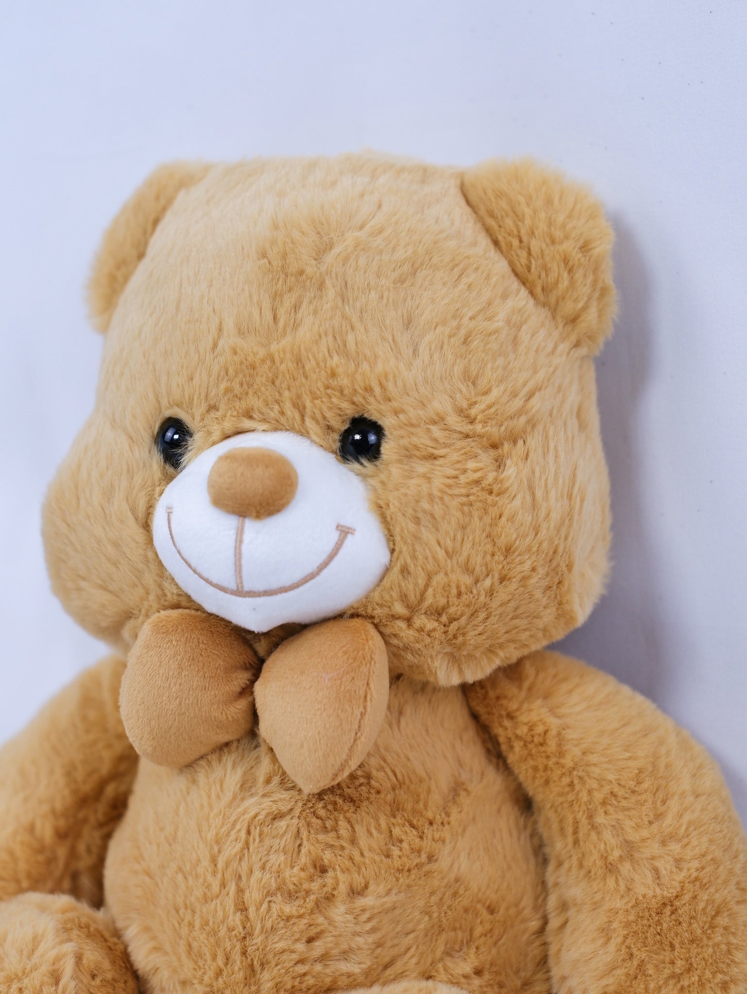 Smiling brown 15in teddy bear - Farm-Sook Flowers & Coffee