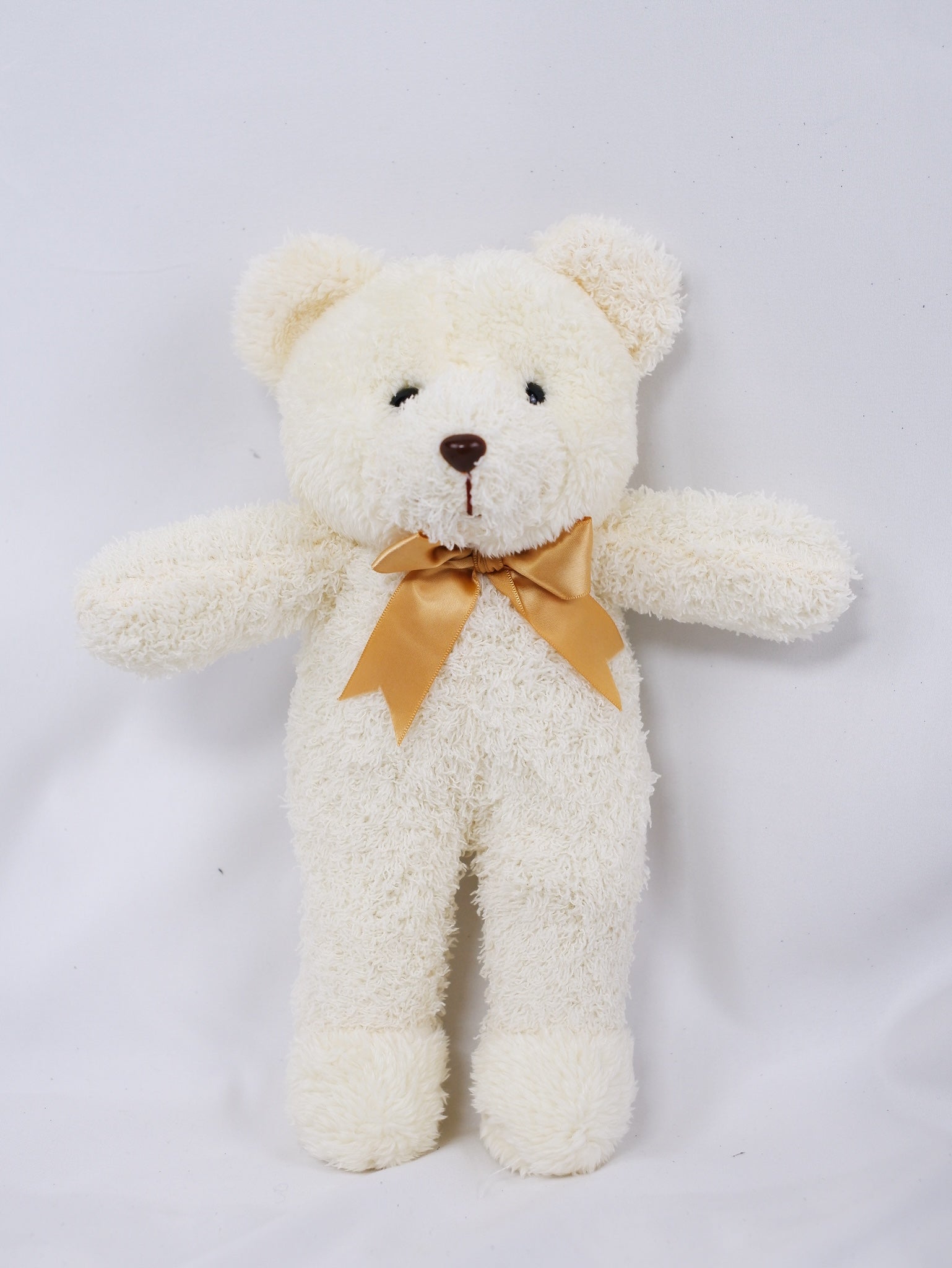 12in Cream Teddy Bear - Farm-Sook Flowers & Coffee