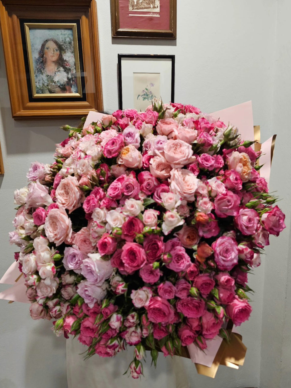 Bush Rose Bouquet XXL