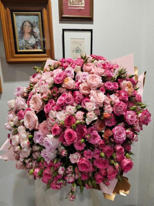 Bush Rose Bouquet XXL