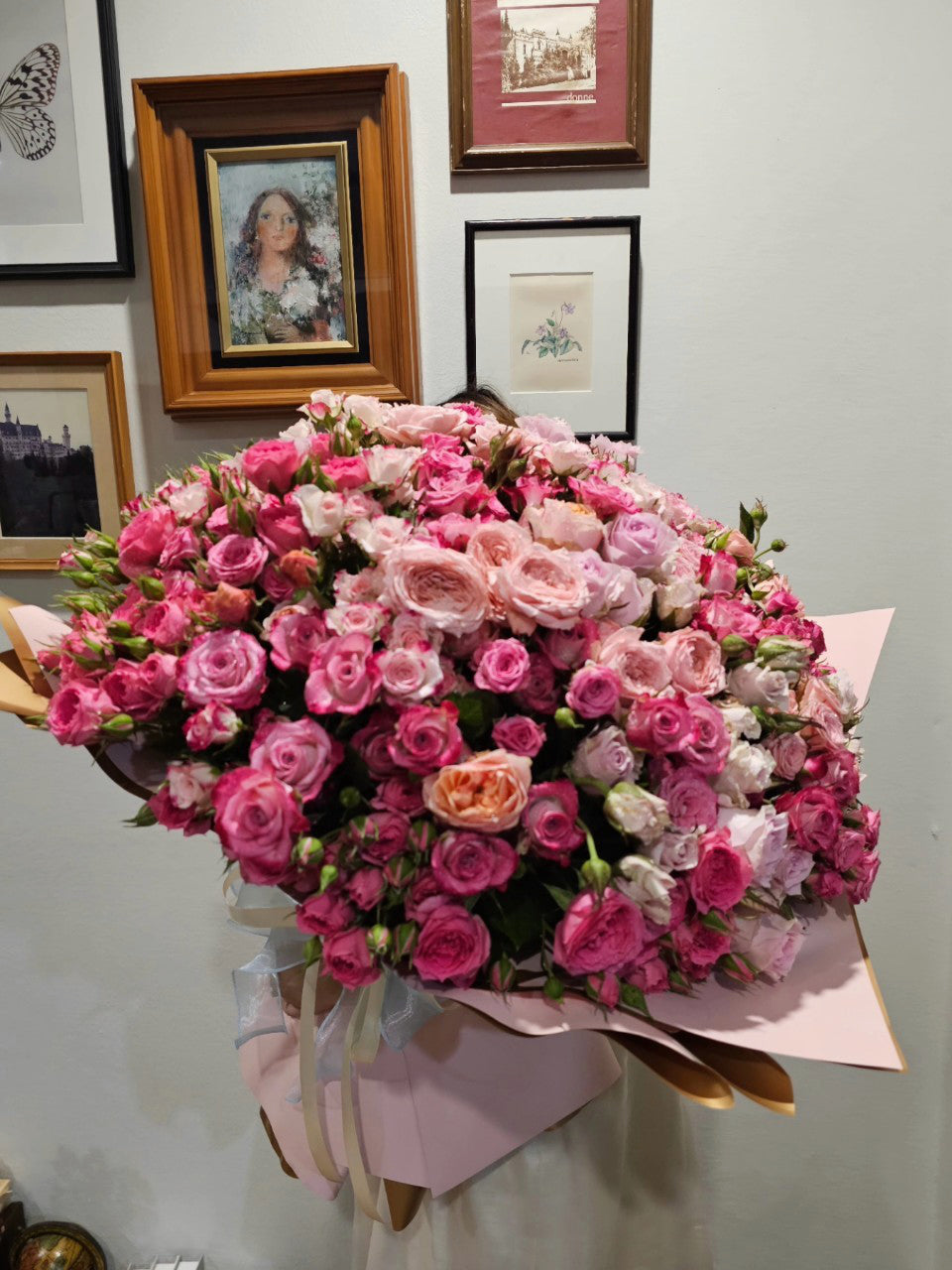 Bush Rose Bouquet XXL