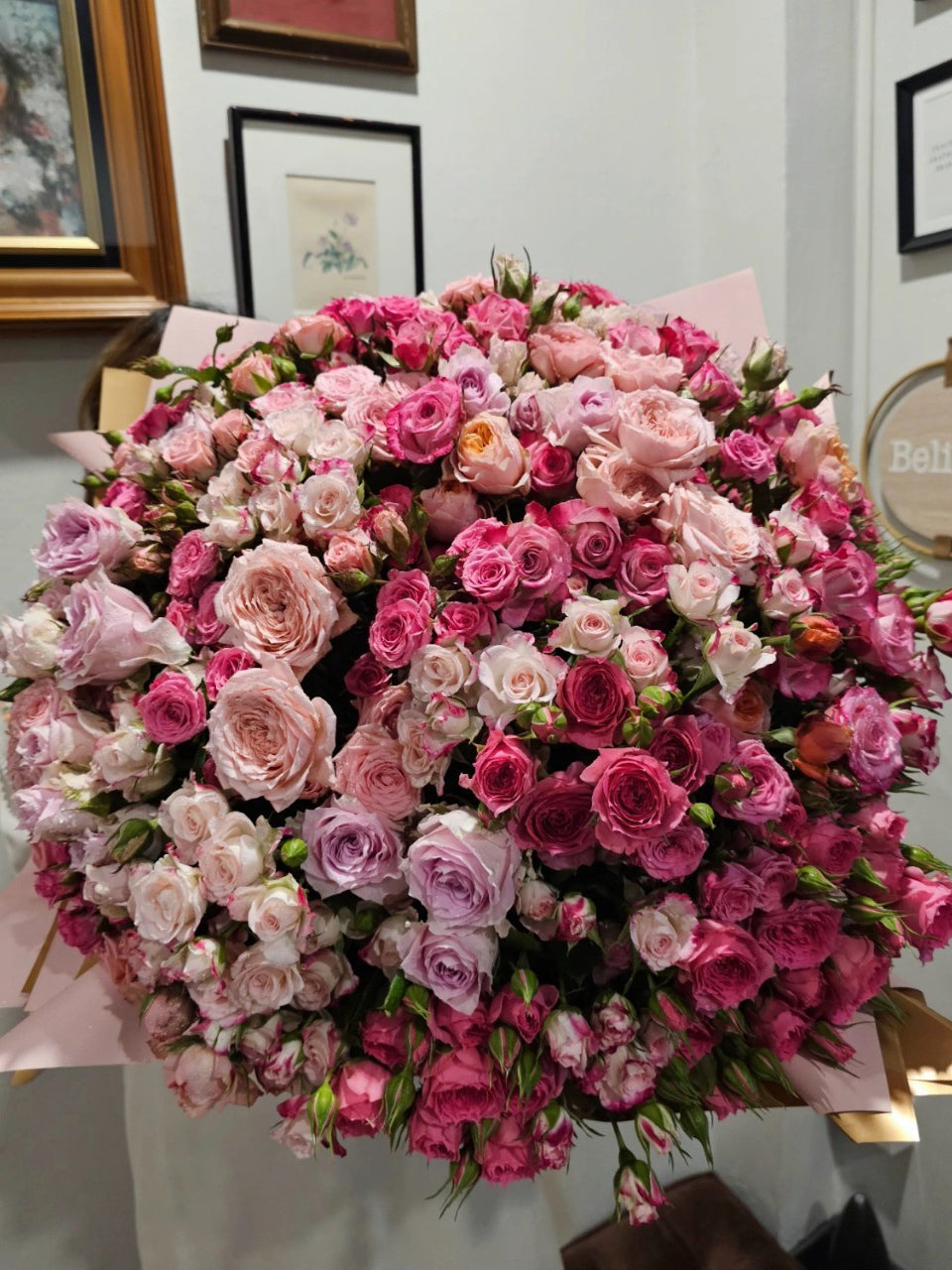 Bush Rose Bouquet XXL