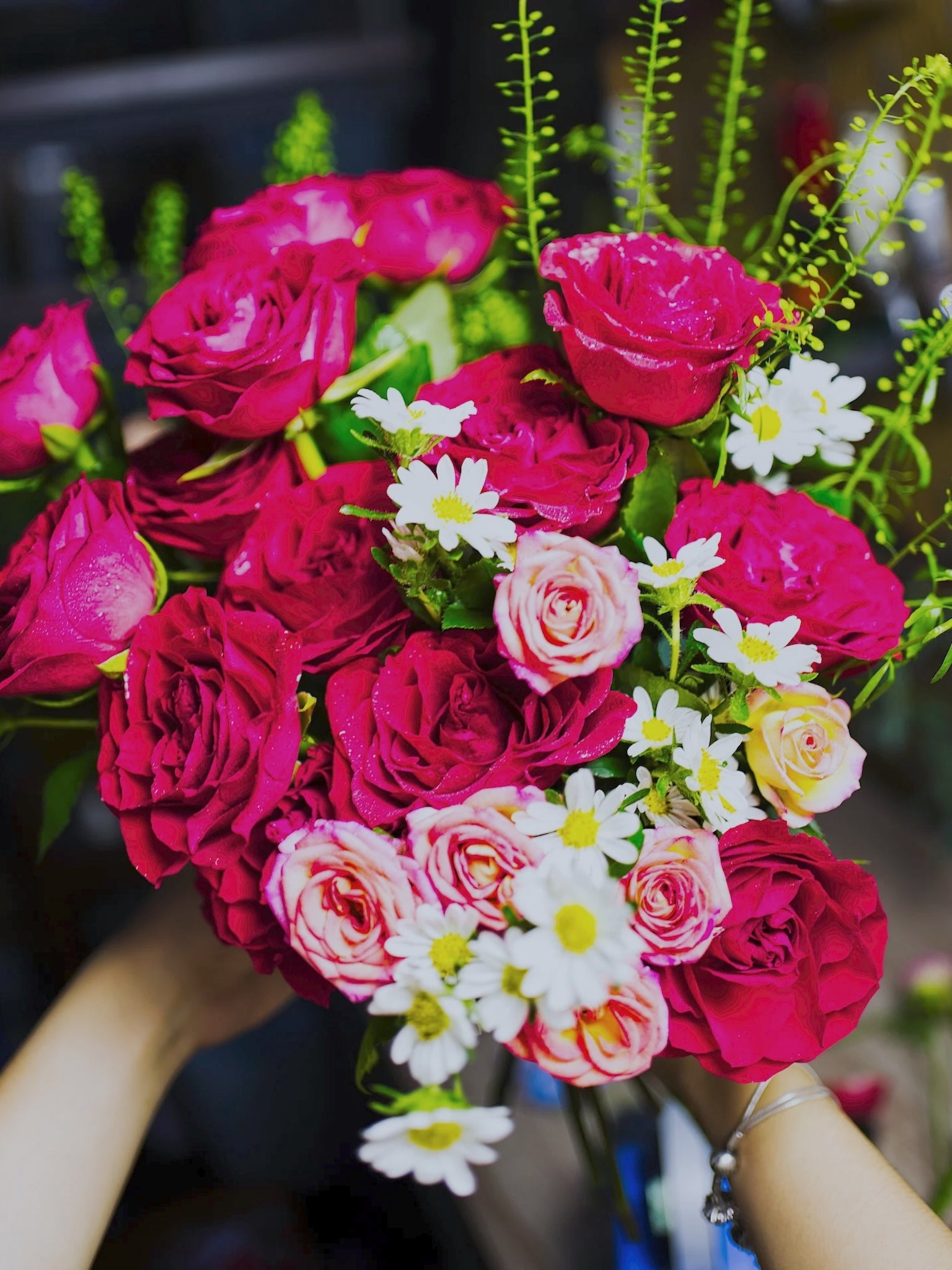 Personalized Bouquet (THB2,599.00) - Farm-Sook Flowers & Coffee